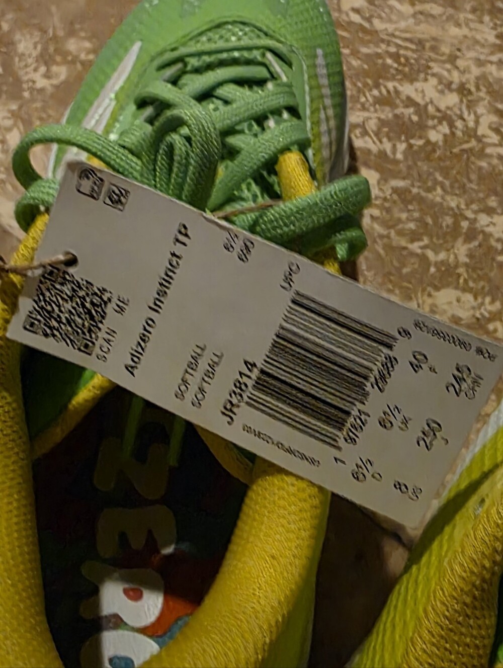 Women's Adizero Instinct 2.0 Candy TPU Softball Cleats (Size 8) - Picture 7 of 8